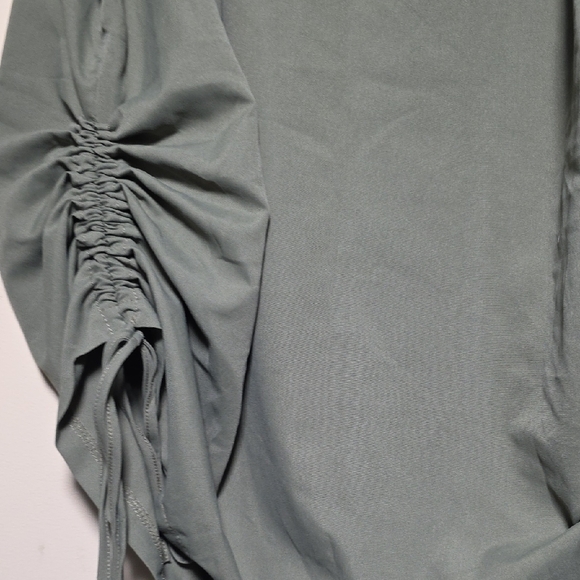 SHEIN Olive Green Midi Skirt - Picture 3 of 6